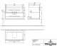Фото Тумба под раковину Villeroy&Boch Avento A89100B4, белая