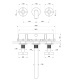 Фото Смеситель для раковины Gessi Inciso 58192#149