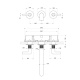 Фото Смеситель для раковины Gessi Inciso 58092#299 черный матовый