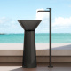 Фото Раковина Dea Design Pedestal Basin 48 DD2022 480 R4 smoky black