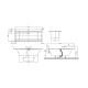 Фото Квариловая ванна Villeroy&Boch Squaro Edge 12 180x80 UBQ180SQE7DV-01