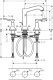 Фото Смеситель для раковины hansgrohe Metropol Classic 31331090 хром/золото