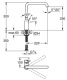 Фото Смеситель для кухни Grohe Essence New 30269A00 тёмный графит глянец