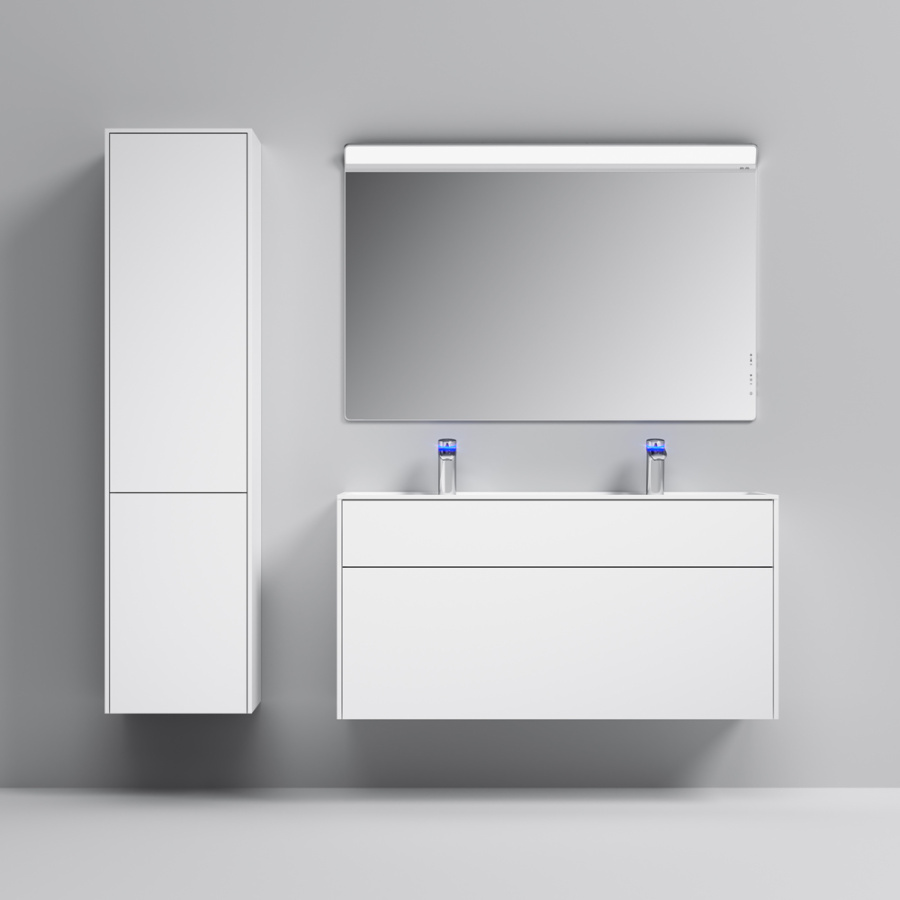 Фото Тумба под раковину AM.PM Inspire V2.0 M50AFHX1203WM 120 см белый матовый