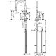 Фото Смеситель для кухни hansgrohe Talis M54 72801670 с вытяжным душем, матовый черный
