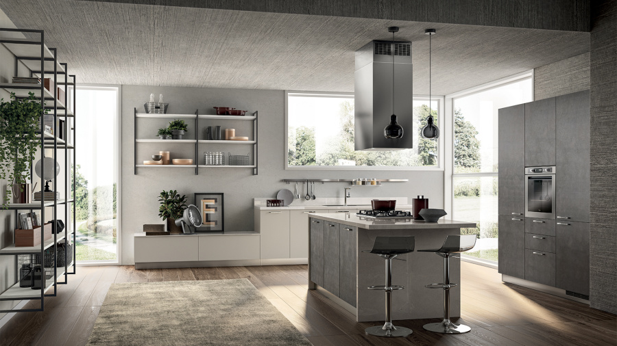 Фото Кухня Scavolini Sax угловая 330 на 270 см