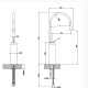 Фото Смеситель для раковины Gessi Goccia 33608#031