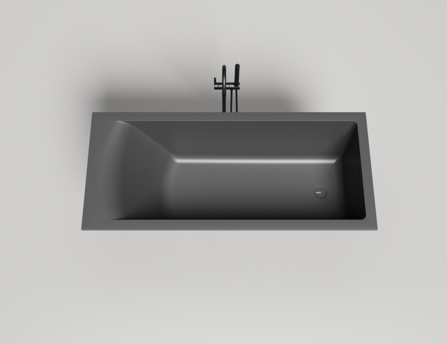 Фото Ванна из искусственного камня Salini Cascata Kit 170x75 104313GF покраска по RAL полностью