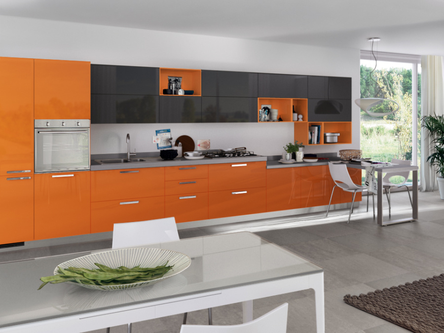 Фото Кухня Scavolini Sax угловая 330 на 270 см