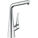 Фото Смеситель для кухни hansgrohe Metris M71, 320, 1jet, sBox 73812000 с вытяжным изливом, хром