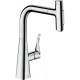 Фото Смеситель для кухни hansgrohe Metris Select M71, 240, 2jet, sBox 73817000 с вытяжным душем, хром