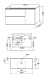 Фото Тумба под раковину Jacob Delafon Odeon Up 102 EB891-N18, Белый Блестящий