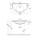 Фото Раковина Globo Paestum 90 PA056BI