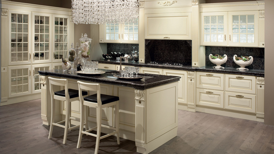 Фото Кухня Scavolini Baltimora прямая 300 см