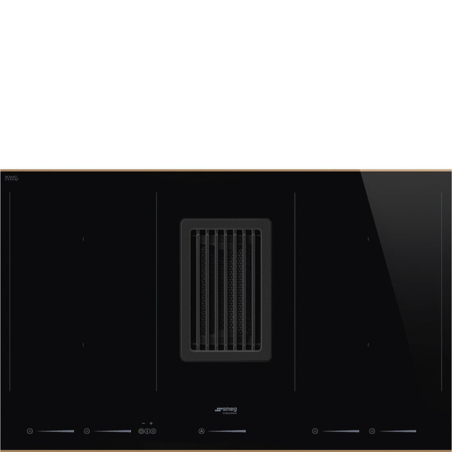 Фото Варочная панель с вытяжкой Smeg HOBD682R1