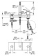 Фото Смеситель для ванны Grohe Eurocube 19966000