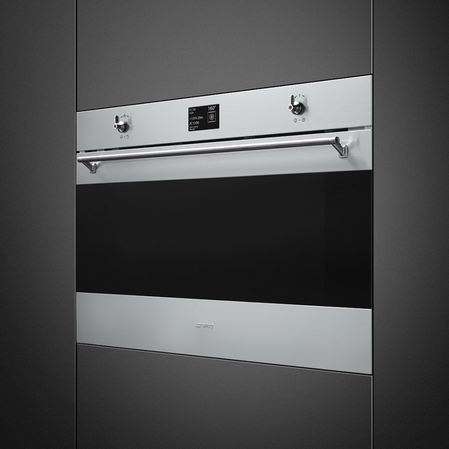 Фото Духовой шкаф Smeg SFP9395X1