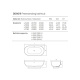 Фото Отдельностоящая ванна Dea Design Shadow 178x88x52 DD8619 1780 18 белый