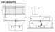 Фото Квариловая ванна Villeroy&Boch Squaro Edge 12 180x80 UBQ180SQE2DV-01