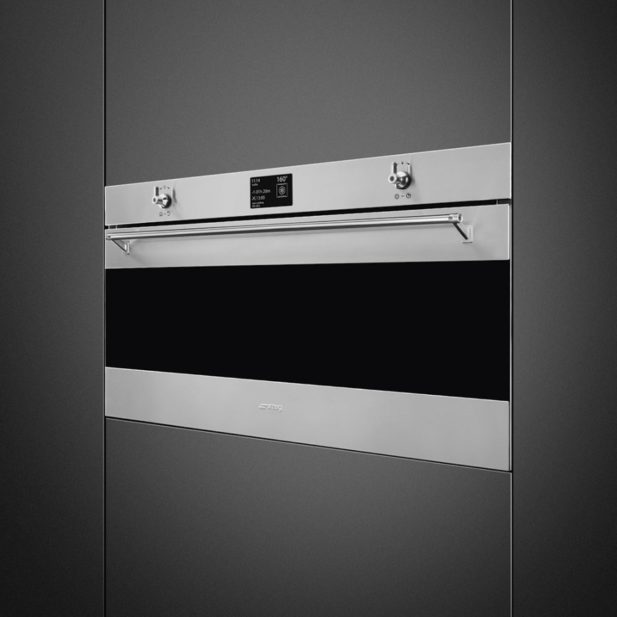 Фото Духовой шкаф Smeg SFPR9395X