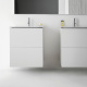 Фото Тумба с раковиной Laufen Kartell 60 8.6033.3.640.104.1 белый