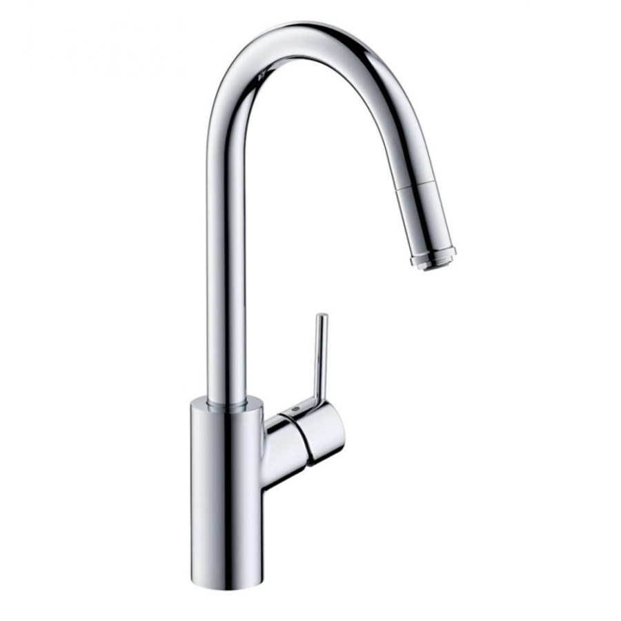 Фото Смеситель для кухни hansgrohe Talis M52 73864000 с вытяжным изливом