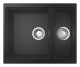 Фото Кухонная мойка Grohe K700 31658AP0 черный гранит