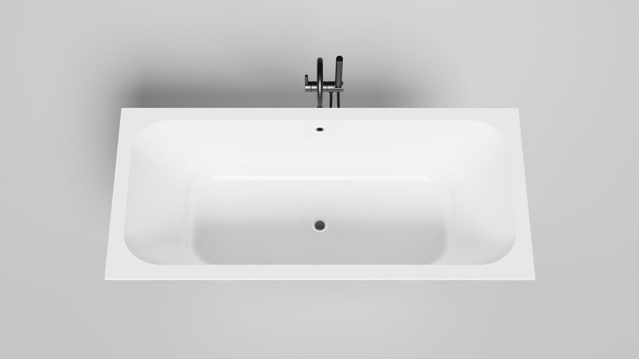 Фото Ванна из литьевого мрамора Salini Orlanda Axis Kit 170x75 103213G