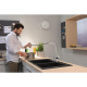 Фото Смеситель для кухни hansgrohe Talis Select M51 73867800 с вытяжным душем, сталь