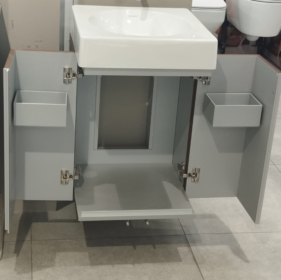 Фото Тумба для раковины Duravit Starck S1952401313 американский орех13